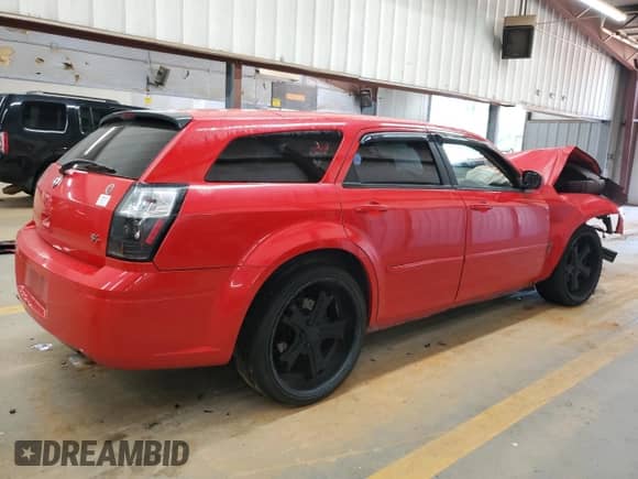 2007 Dodge Magnum R/T with VIN 2D4GV57247H656683, listed as a Copart auction lot 67346754 with Not provided miles and Salvage title. Bid and sale history available at DreamBid. Image 3.