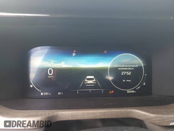 2023 Kia Sorento X-Line SX Prestige with VIN 5XYRKDLFXPG218847, listed as a Copart auction lot 70990395 with 32,534 mi miles and Salvage title. Bid and sale history available at DreamBid. Image 9.