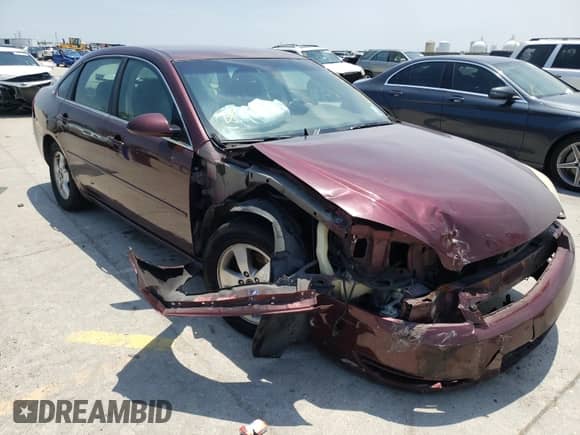 2007 Chevrolet Impala LT with VIN 2G1WT55K079182672, listed as a Copart auction lot 51529195 with 246,255 mi miles and Salvage title. Bid and sale history available at DreamBid. Image 1.