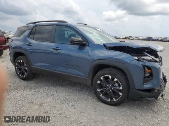 2026 Chevrolet Equinox FWD RS z VIN 3GNAXLEGXTL164376, wystawiony jako Copart lot #67272915 z przebiegiem 495 mil mil oraz Szkoda całkowita • Salvage title. Historia ofert i sprzedaży dostępna na DreamBid. Obrazek 4.