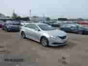 2014 Hyundai Sonata GLS z VIN 5NPEB4AC9EH836741, wystawiony jako IAAI lot #43344889 z przebiegiem 102 655 mil mil oraz . Historia ofert i sprzedaży dostępna na DreamBid. Obrazek 1.