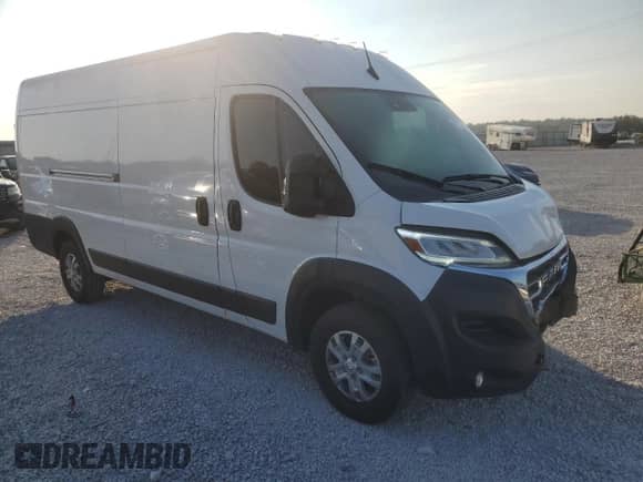 2024 Ram ProMaster Cargo SLT z VIN 3C6MRVJG8RE130829, wystawiony jako Copart lot #81196805 z przebiegiem 3 831 mil mil oraz Szkoda całkowita • Salvage title. Historia ofert i sprzedaży dostępna na DreamBid. Obrazek 4.