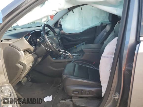 2021 Chevrolet Traverse LT with VIN 1GNEVHKW4MJ101251, listed as a Copart auction lot 66191235 with 73,708 mi miles and Salvage title. Bid and sale history available at DreamBid. Image 7.