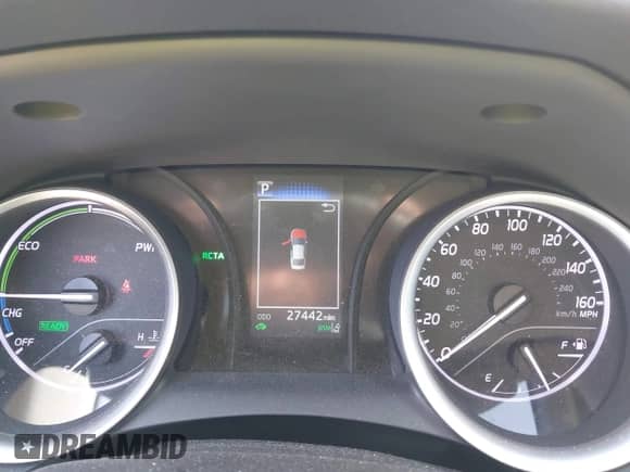 2021 Toyota Camry Hybrid LE with VIN 4T1H31AK0MU553127, listed as a IAAI auction lot 43099811 with 27,442 mi miles and . Bid and sale history available at DreamBid. Image 7.