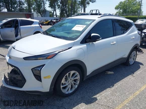 2022 Chevrolet Bolt EUV LT with VIN 1G1FY6S0XN4114518, listed as a IAAI auction lot 42094390 with 117,849 mi miles and . Bid and sale history available at DreamBid. Image 20.