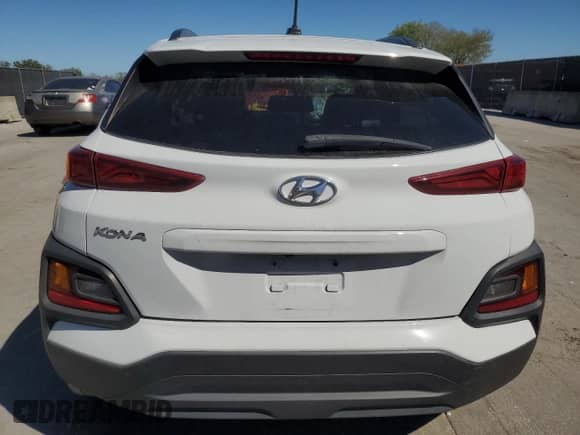 2021 Hyundai Kona SEL with VIN KM8K22AA9MU649165, listed as a Copart auction lot 48098675 with 60,907 mi miles and Non repairable. Bid and sale history available at DreamBid. Image 6.