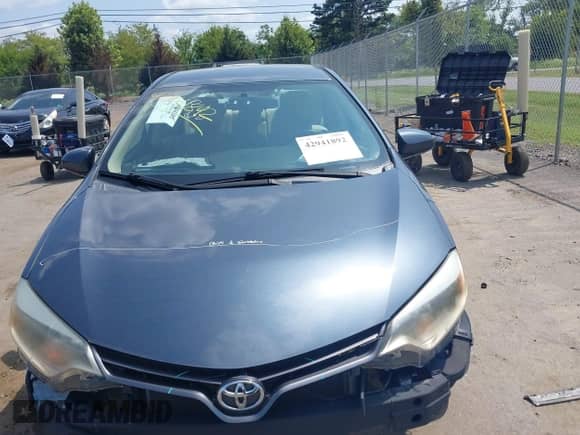 2016 Toyota Corolla L with VIN 2T1BURHE5GC482739, listed as a IAAI auction lot 42941892 with 190,808 mi miles and . Bid and sale history available at DreamBid. Image 13.