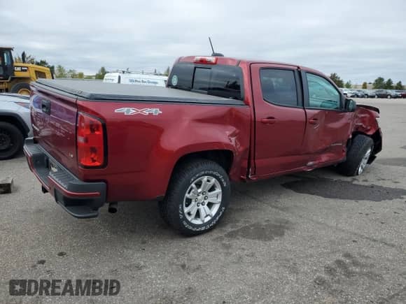 2022 Chevrolet Colorado 4WD LT с VIN 1GCGTCEN7N1108449, выставлен на аукционе Copart как лот 86668535 с пробегом 86 895 миль миль и Списание • Salvage title. История ставок и продаж доступна на DreamBid. Изображение 3.