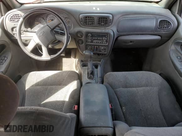 2002 Chevrolet TrailBlazer LS with VIN 1GNDT13S422462068, listed as a Copart auction lot 46504315 with 234,984 mi miles and Salvage title. Bid and sale history available at DreamBid. Image 8.