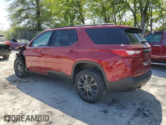 2021 Chevrolet Traverse RS с VIN 1GNERJKW6MJ226005, выставлен на аукционе Copart как лот 55645305 с пробегом 89 766 миль миль и Списание • Salvage title. История ставок и продаж доступна на DreamBid. Изображение 2.