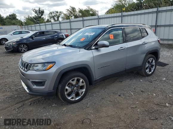 2018 Jeep Compass Limited с VIN 3C4NJDCBXJT190613, выставлен на аукционе Copart как лот 71236625 с пробегом Не указан миль и Списание • Salvage title. История ставок и продаж доступна на DreamBid. Изображение 1.