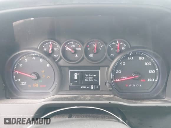 2020 Chevrolet Silverado 1500 Work Truck with VIN 3GCNWAEF5LG217180, listed as a IAAI auction lot 42681890 with 90,390 mi miles and . Bid and sale history available at DreamBid. Image 7.