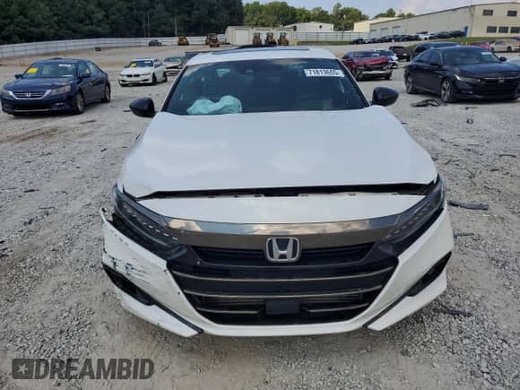 2021 Honda Accord Sport z VIN 1HGCV2F35MA021746, wystawiony jako Copart lot #71813605 z przebiegiem 79 930 mil mil oraz Szkoda całkowita • Salvage title. Historia ofert i sprzedaży dostępna na DreamBid. Obrazek 5.
