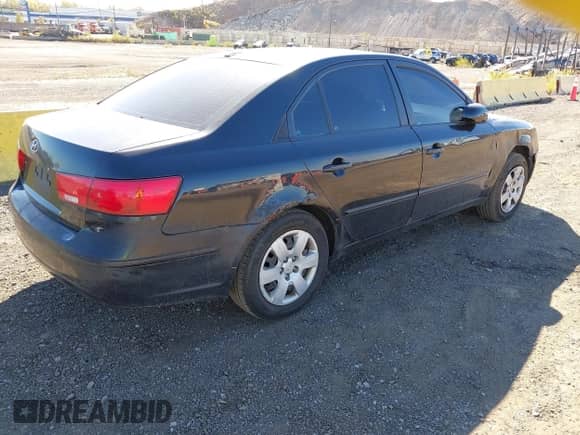 2009 Hyundai Sonata GLS with VIN 5NPET46C09H480739, listed as a IAAI auction lot 43478180 with 163,597 mi miles and . Bid and sale history available at DreamBid. Image 4.