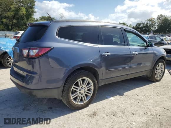 2014 Chevrolet Traverse LT z VIN 1GNKVGKD8EJ275126, wystawiony jako Copart lot #46196325 z przebiegiem 148 220 mil mil oraz Szkoda całkowita • Salvage title. Historia ofert i sprzedaży dostępna na DreamBid. Obrazek 3.