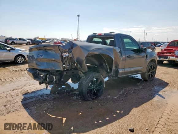 2023 Ford F-150 XL z VIN 1FTMF1C56PKF66255, wystawiony jako Copart lot #69603855 z przebiegiem 36 296 mil mil oraz Szkoda całkowita • Salvage title. Historia ofert i sprzedaży dostępna na DreamBid. Obrazek 3.