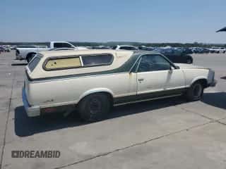 1976 Chevrolet El Camino z VIN 1H80JAR415256, wystawiony jako Copart lot #72070914 z przebiegiem 129 310 mil mil oraz Czysty tytuł • Clean title. Historia ofert i sprzedaży dostępna na DreamBid. Obrazek 3.