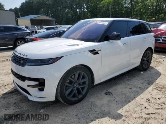 2023 Land Rover Range Rover Sport SE Dynamic with VIN SAL1L9FU3PA101203, listed as a Copart auction lot 63258325 with 14,775 mi miles and Salvage title. Bid and sale history available at DreamBid. Image 1.