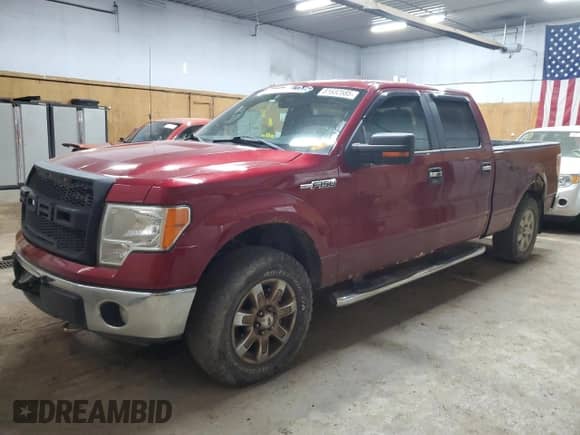 2013 Ford F-150 XL with VIN 1FTFW1EF4DFD96920, listed as a Copart auction lot 81632585 with 187,895 mi miles and Clean title. Bid and sale history available at DreamBid. Image 1.