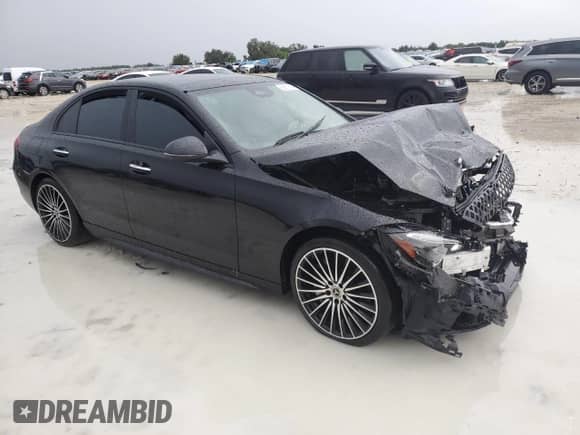 2023 Mercedes-Benz C 300 z VIN W1KAF4GB2PR078454, wystawiony jako Copart lot #69517414 z przebiegiem 34 758 mil mil oraz Szkoda całkowita • Salvage title. Historia ofert i sprzedaży dostępna na DreamBid. Obrazek 4.