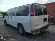 2005 Chevrolet Express Passenger with VIN 1GAHG35U951110700, listed as a Copart auction lot 62152255 with Not provided miles and Salvage title. Bid and sale history available at DreamBid. Image 2.