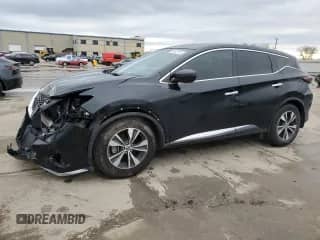 2019 Nissan Murano SV с VIN 5N1AZ2MJ5KN149630, выставлен на аукционе Copart как лот 48512975 с пробегом 51 171 миль миль и Списание • Salvage title. История ставок и продаж доступна на DreamBid. Изображение 1.