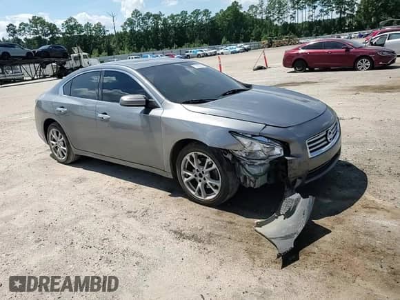 2014 Nissan Maxima S with VIN 1N4AA5AP2EC906334, listed as a Copart auction lot 70993085 with 163,245 mi miles and Salvage title. Bid and sale history available at DreamBid. Image 13.