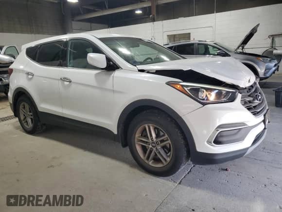 2018 Hyundai Santa Fe 2.4L z VIN 5NMZTDLB8JH098490, wystawiony jako Copart lot #80840635 z przebiegiem 94 392 mil mil oraz Szkoda całkowita • Salvage title. Historia ofert i sprzedaży dostępna na DreamBid. Obrazek 4.