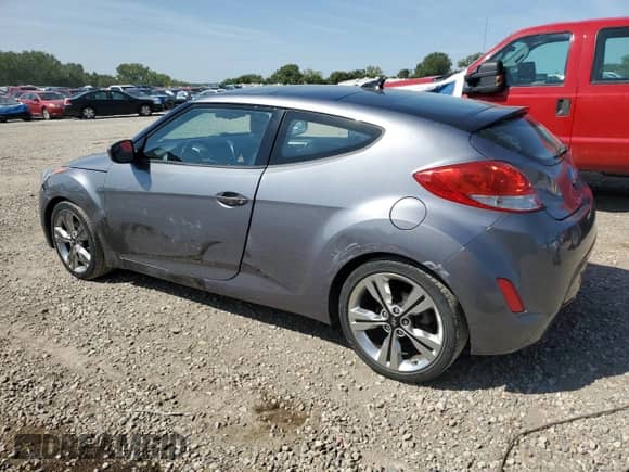 2017 Hyundai Veloster Value Edition z VIN KMHTC6AD1HU313499, wystawiony jako Copart lot #69414495 z przebiegiem 61 303 mil mil oraz Szkoda całkowita • Salvage title. Historia ofert i sprzedaży dostępna na DreamBid. Obrazek 2.