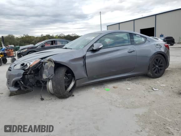 2014 Hyundai Genesis Coupe Grand Touring with VIN KMHHU6KJ4EU119620, listed as a Copart auction lot 88008595 with 65,878 mi miles and Salvage title. Bid and sale history available at DreamBid. Image 1.