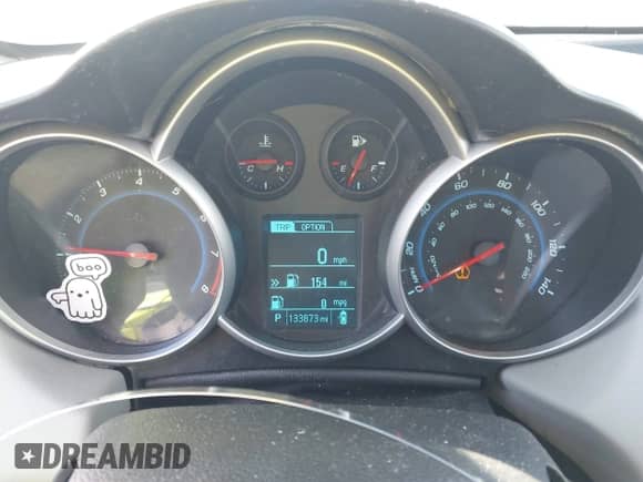 2013 Chevrolet Cruze LS with VIN 1G1PA5SHXD7107543, listed as a IAAI auction lot 43439020 with 133,873 mi miles and . Bid and sale history available at DreamBid. Image 7.