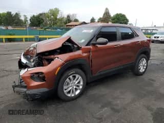 2021 Chevrolet TrailBlazer LS с VIN KL79MNSL0MB076812, выставлен на аукционе Copart как лот 67249855 с пробегом 23 489 миль миль и Списание • Salvage title. История ставок и продаж доступна на DreamBid. Изображение 1.