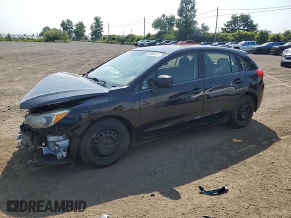 2014 Subaru Impreza 2.0i with VIN JF1GPAA62E9266986, listed as a Copart auction lot 66808315 with 194,800 mi miles and Salvage title. Bid and sale history available at DreamBid. Image 1.