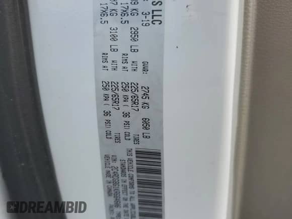 2019 Dodge Grand Caravan SE with VIN 2C4RDGBG1KR664606, listed as a Copart auction lot 85946165 with 115,233 mi miles and Clean title. Bid and sale history available at DreamBid. Image 13.