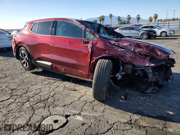 2025 Chevrolet Equinox EV LT z VIN 3GN7DLRP5SS149060, wystawiony jako Copart lot #82528845 z przebiegiem Nie podano mil oraz Szkoda całkowita • Salvage title. Historia ofert i sprzedaży dostępna na DreamBid. Obrazek 4.