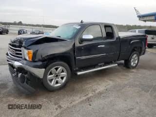 2012 GMC Sierra 1500 SLE with VIN 1GTR1VE01CZ331860, listed as a Copart auction lot 48591835 with 226,427 mi miles and Salvage title. Bid and sale history available at DreamBid. Image 1.