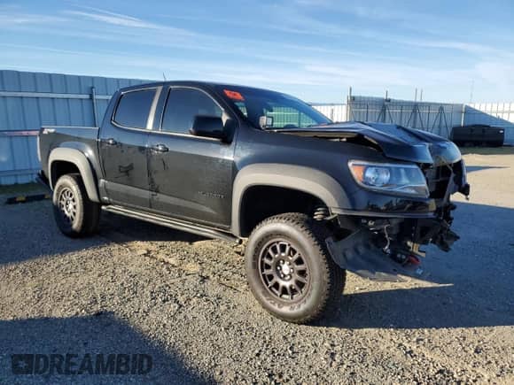 2021 Chevrolet Colorado 4WD ZR2 with VIN 1GCPTEE19M1164917, listed as a Copart auction lot 88888775 with 117,409 mi miles and Salvage title. Bid and sale history available at DreamBid. Image 4.