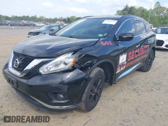 2015 Nissan Murano S with VIN 5N1AZ2MH5FN222076, listed as a IAAI auction lot 42066329 with 158,756 mi miles and . Bid and sale history available at DreamBid. Image 2.