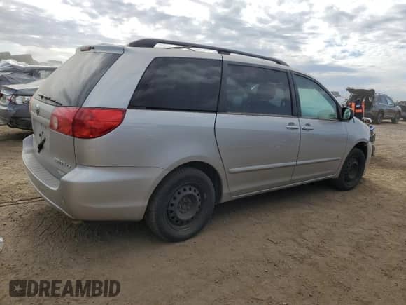 2008 Toyota Sienna LE с VIN 5TDZK23C28S147996, выставлен на аукционе Copart как лот 82786305 с пробегом 169 534 миль миль и Чистый • Clean title. История ставок и продаж доступна на DreamBid. Изображение 3.