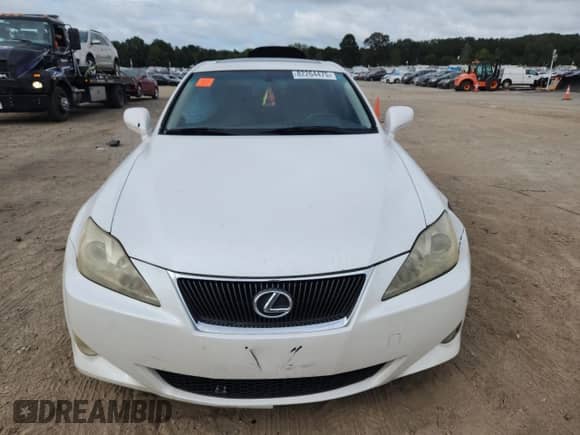 2008 Lexus IS 250 with VIN JTHBK262285070295, listed as a Copart auction lot 82264475 with 259,169 mi miles and Clean title. Bid and sale history available at DreamBid. Image 5.