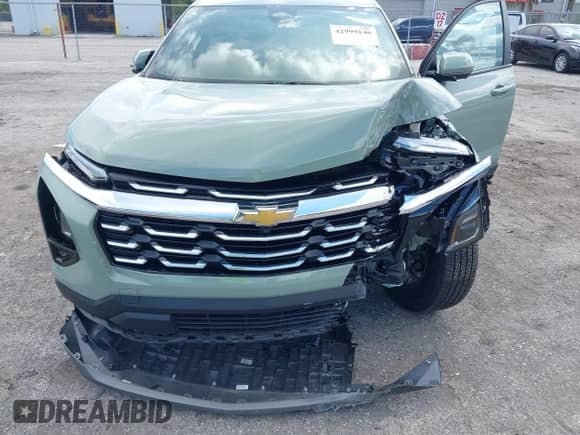 2025 Chevrolet Equinox FWD LT with VIN 3GNAXHEG2SL170412, listed as a IAAI auction lot 42999146 with 18,405 mi miles and . Bid and sale history available at DreamBid. Image 6.