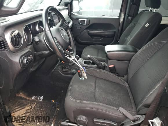 2021 Jeep Wrangler Willys with VIN 1C4GJXAN2MW596326, listed as a Copart auction lot 79252174 with Not provided miles and Salvage title. Bid and sale history available at DreamBid. Image 7.