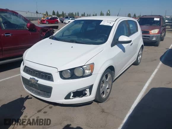 2013 Chevrolet Sonic LTZ with VIN 1G1JE6SH1D4196761, listed as a IAAI auction lot 42746967 with 158,863 mi miles and . Bid and sale history available at DreamBid. Image 2.
