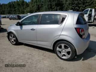 2016 Chevrolet Sonic LTZ с VIN 1G1JE6SB6G4152657, выставлен на аукционе Copart как лот 81278305 с пробегом 92 973 миль миль и Списание • Salvage title. История ставок и продаж доступна на DreamBid. Изображение 2.