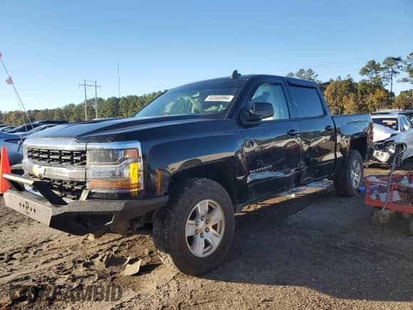 2017 Chevrolet Silverado 1500 LT with VIN 3GCPCREH1HG282357, listed as a Copart auction lot 83565994 with 175,108 mi miles and Salvage title. Bid and sale history available at DreamBid. Image 1.