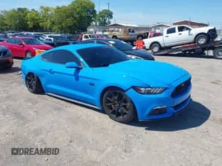 2017 Ford Mustang GT z VIN 1FA6P8CF2H5235315, wystawiony jako IAAI lot #43166221 z przebiegiem 76 868 mil mil oraz . Historia ofert i sprzedaży dostępna na DreamBid. Obrazek 1.