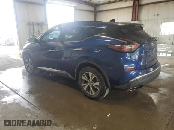 2021 Nissan Murano SV z VIN 5N1AZ2BSXMC137449, wystawiony jako Copart lot #62839025 z przebiegiem 107 286 mil mil oraz Szkoda całkowita • Salvage title. Historia ofert i sprzedaży dostępna na DreamBid. Obrazek 2.