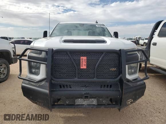 2021 Chevrolet Silverado 2500HD Work Truck with VIN 1GC1YLE76MF276934, listed as a Copart auction lot 55618865 with 133,498 mi miles and Clean title. Bid and sale history available at DreamBid. Image 5.