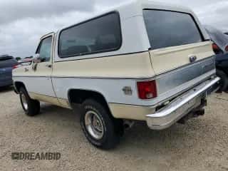 1980 Chevrolet Blazer с VIN CKL18AF139471, выставлен на аукционе Copart как лот 74931074 с пробегом 6 338 миль миль и Списание • Salvage title. История ставок и продаж доступна на DreamBid. Изображение 2.