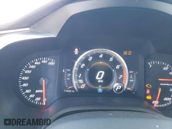 2015 Chevrolet Corvette 1LT z VIN 1G1YB2D71F5117705, wystawiony jako Copart lot #67867883 z przebiegiem 77 802 mil mil oraz . Historia ofert i sprzedaży dostępna na DreamBid. Obrazek 9.